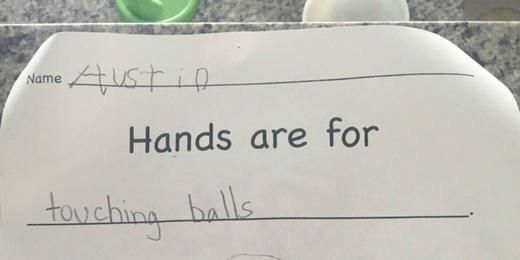 This kid going places