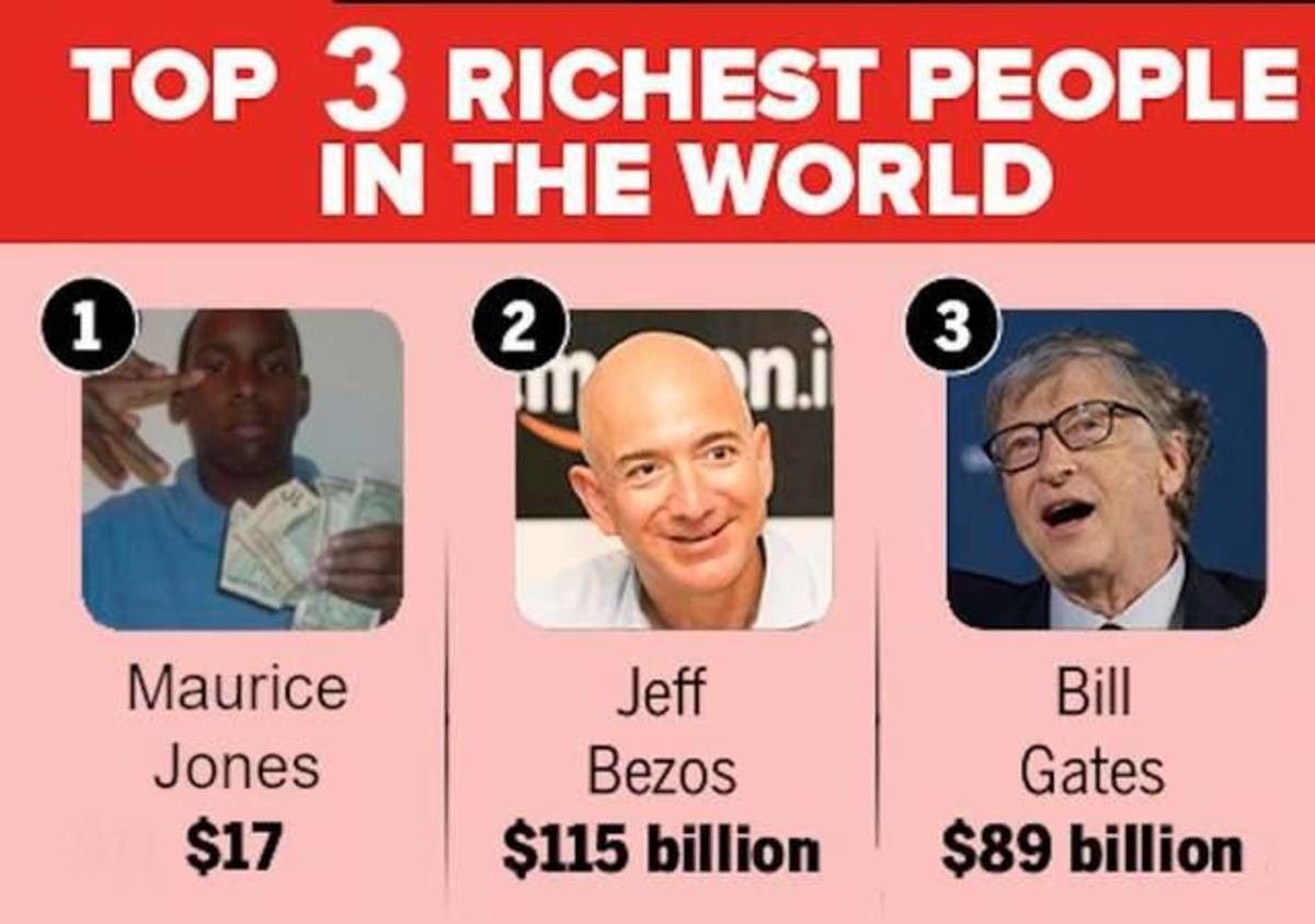 All their wealth is tied up in investments, Maurice has cold hard cash