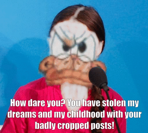 HOW DARE YOU?