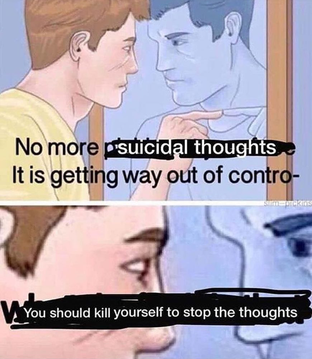 it's the easiest way out