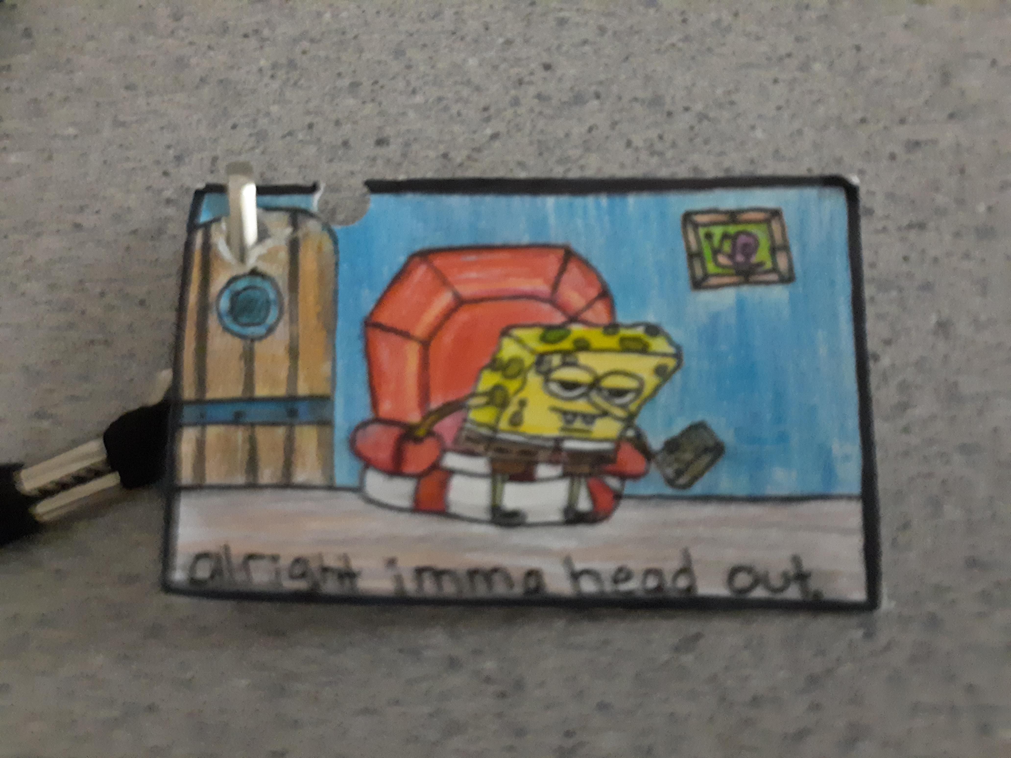 My art teacher's hall pass