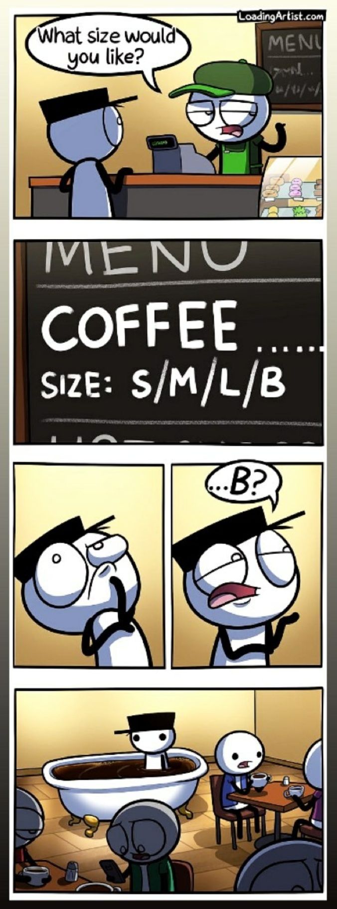 Coffee size : B