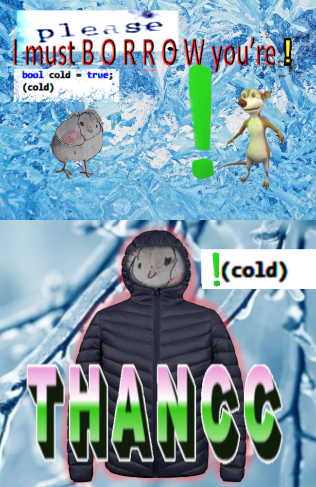 T H A N C C !