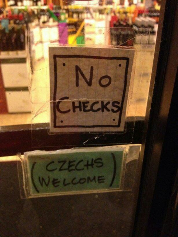 Czechs welcome