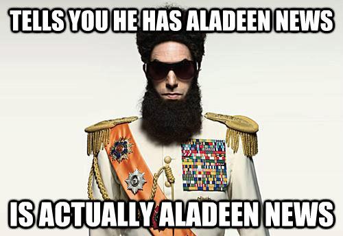 Aladeen guy Aladeen