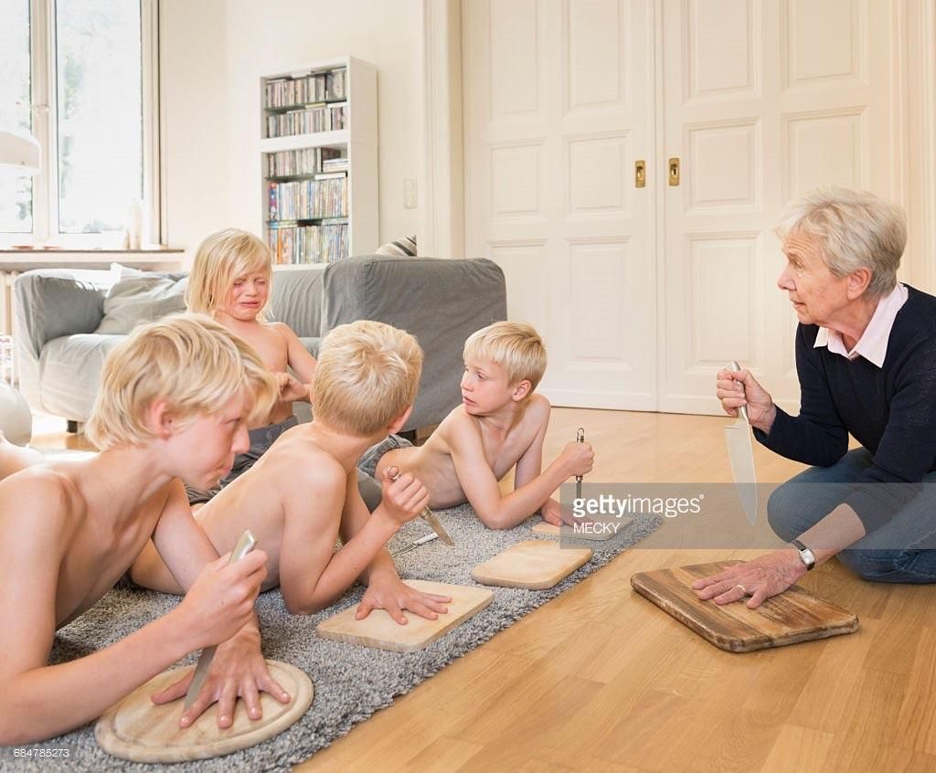 learn 'em young, granma