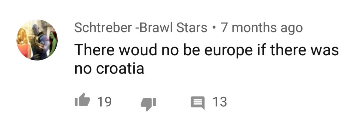 There would be no world if there was no Bosnia