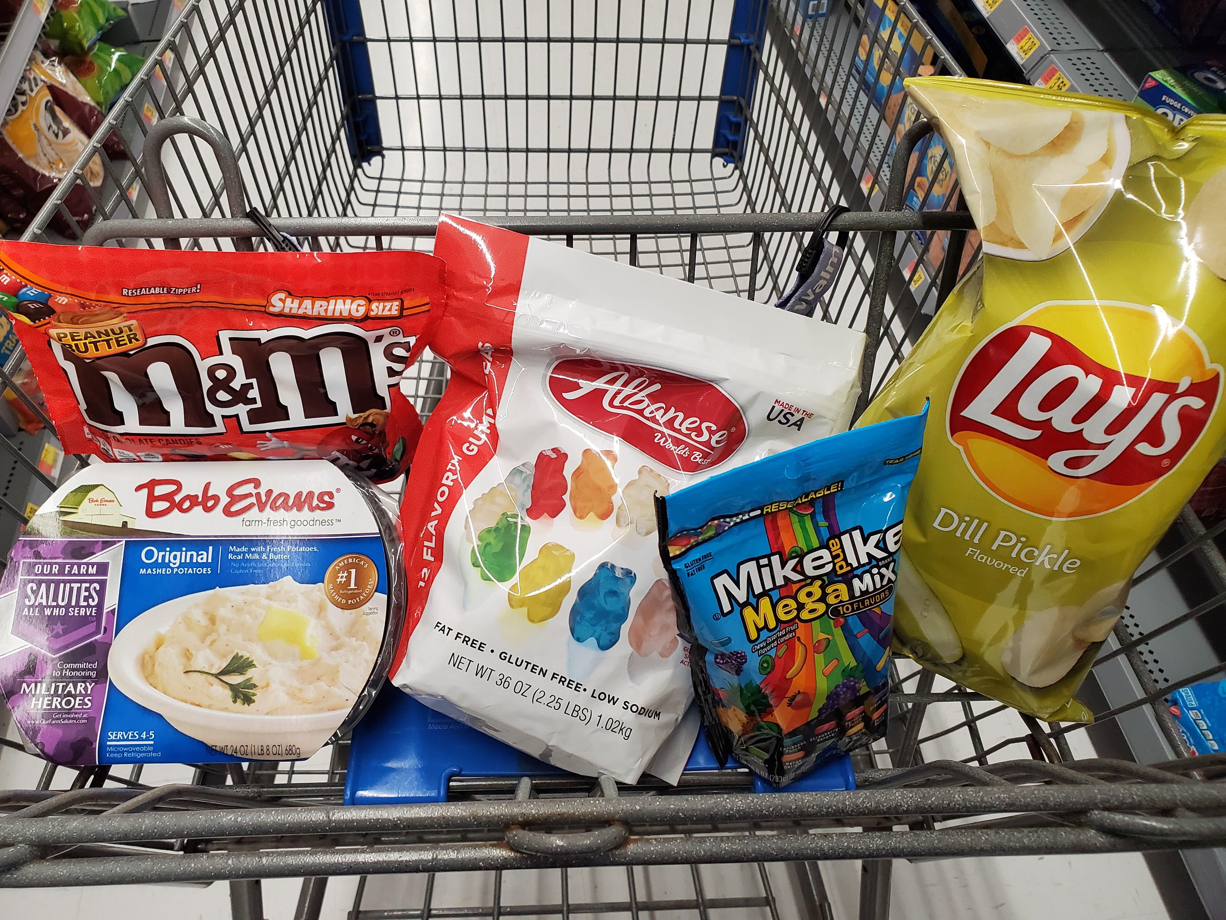 Went to buy tampons, this is what is in my cart so far.