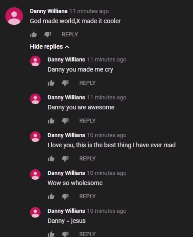 I pity Danny's parents