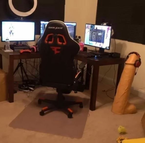 Average ***-user's gaming setup