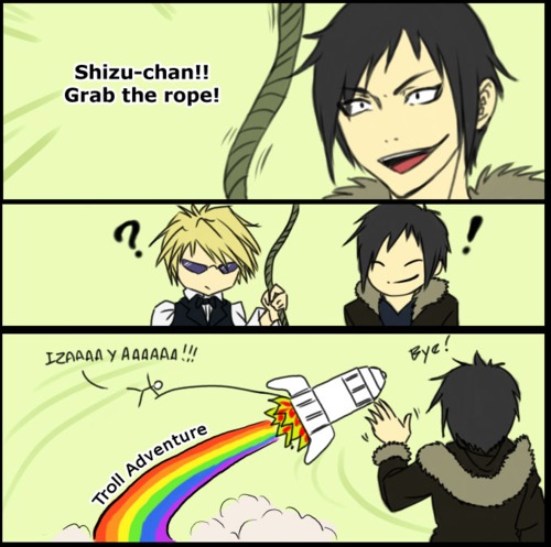 Izaya trollin