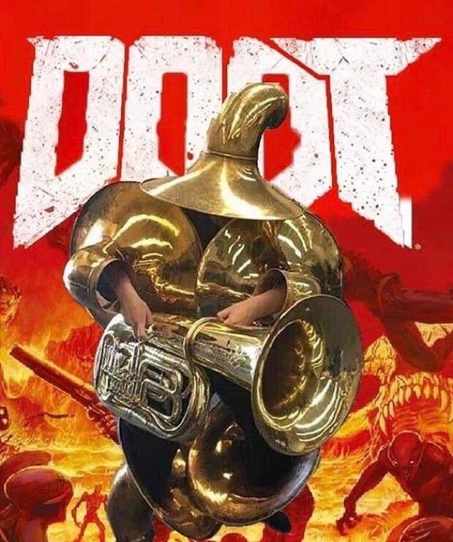 Me getting ready for DOOT Eternal