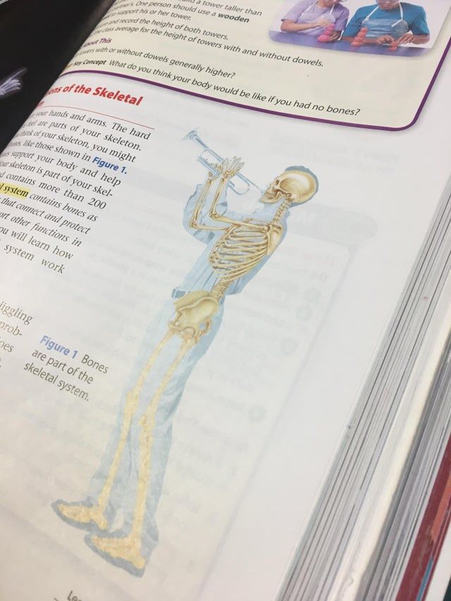 Spooky textbook