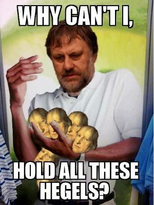 Zizek being Zizek