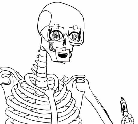 Caucasian skeleton trying to migrate to Japan, October 2021+