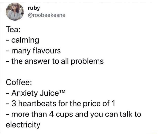 Coffee gives you powers