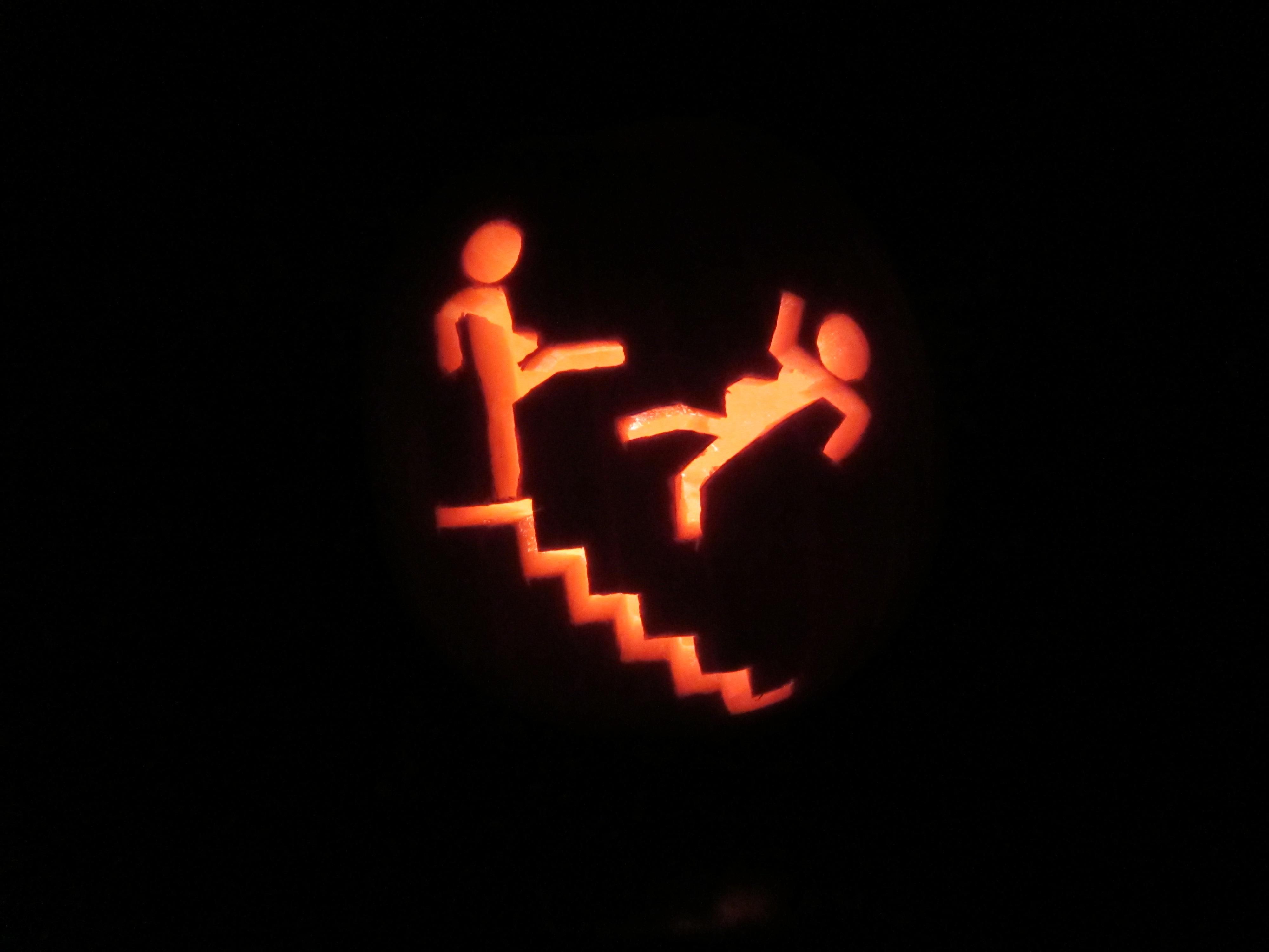 I did not win the company pumpkin carving contest.