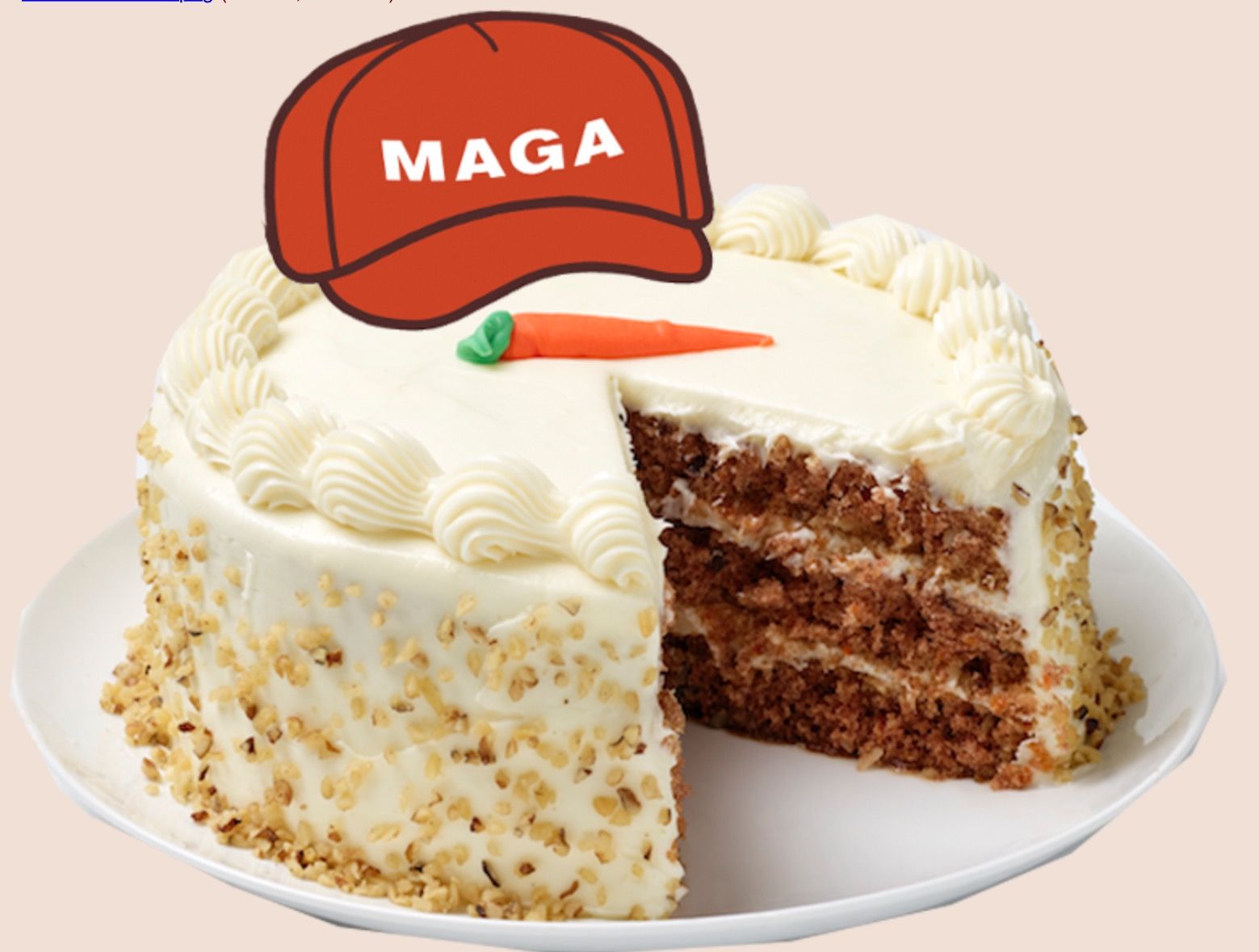 Attention! Carrot Cake is now RACIST!