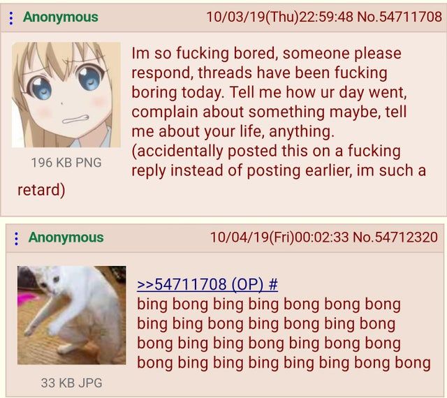 anon helps anon fight his boredom