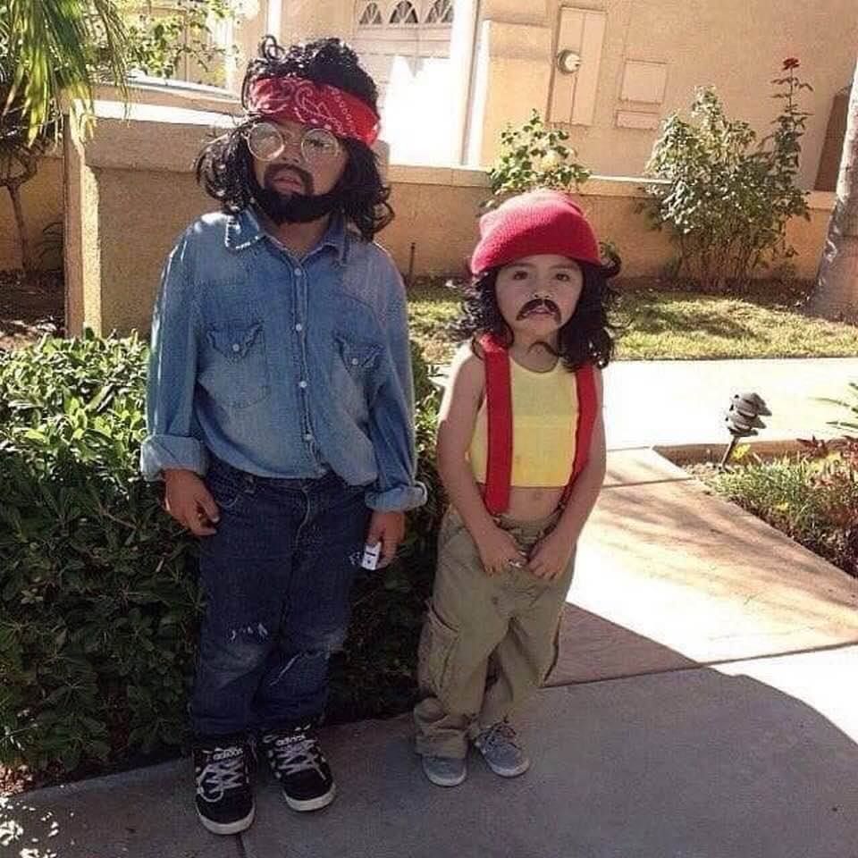 Couple cheech and chong costume