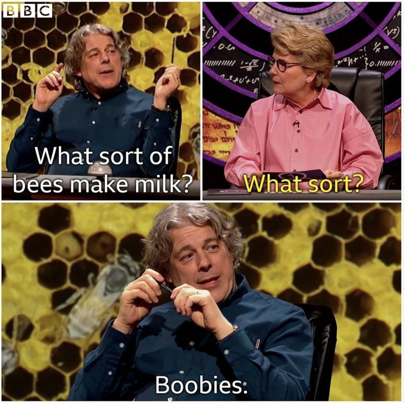 Watched QI tonight and laughed waaaay too hard at this joke :D