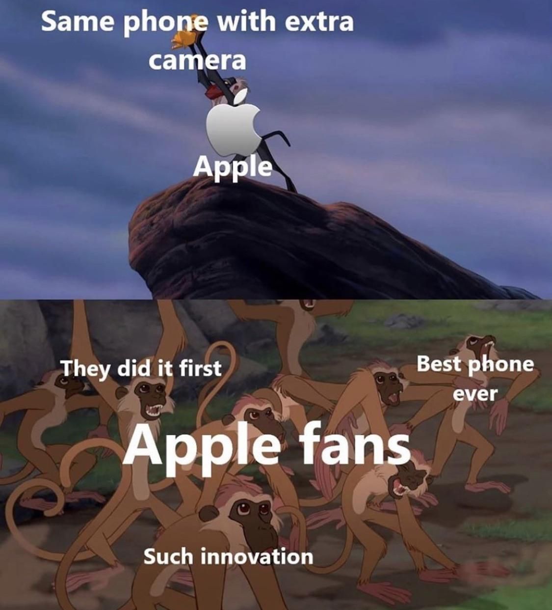 Meanwhile at apple