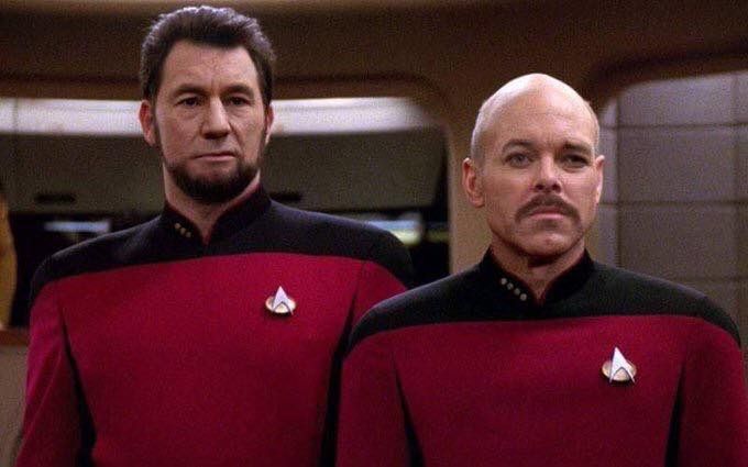 Star Trek TNG - Face swap
