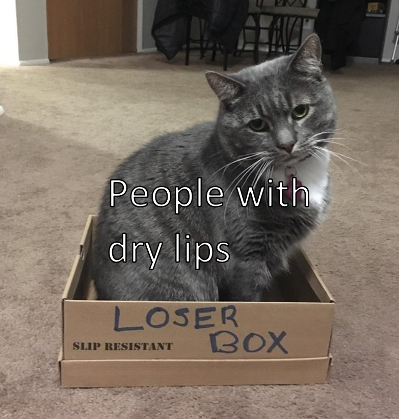 Haha don't lick them now