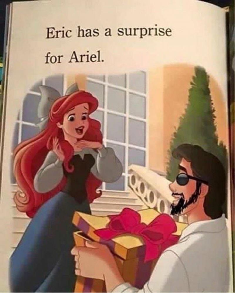 Eric meets Ariel