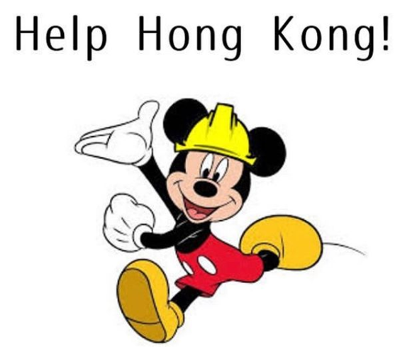Turn Mickey Mouse in a pro-Hong Kong meme to watch Disney lose money from china lmao pranked