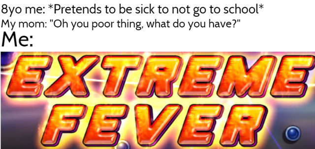 mom I'm really sick