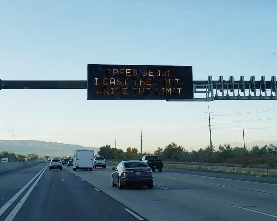 This interstate sign