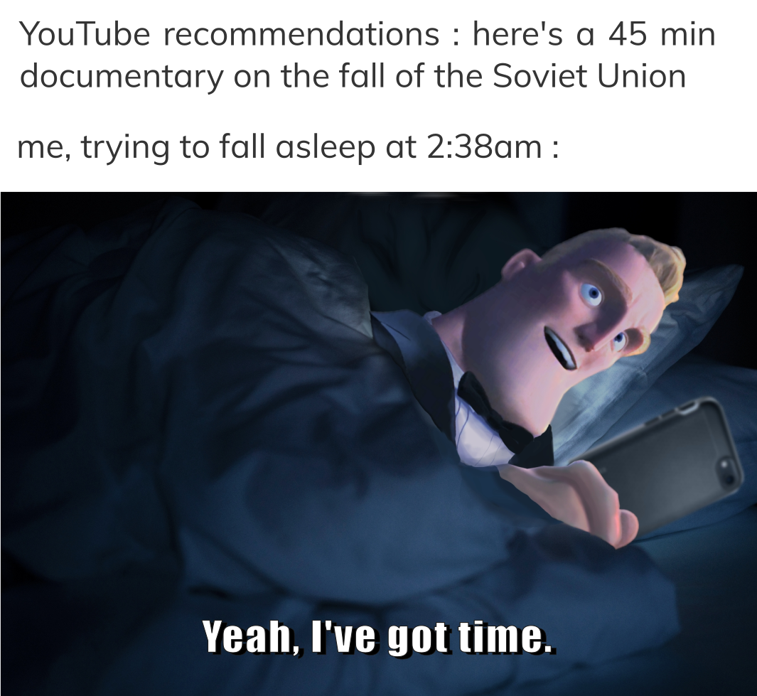 Who needs sleep