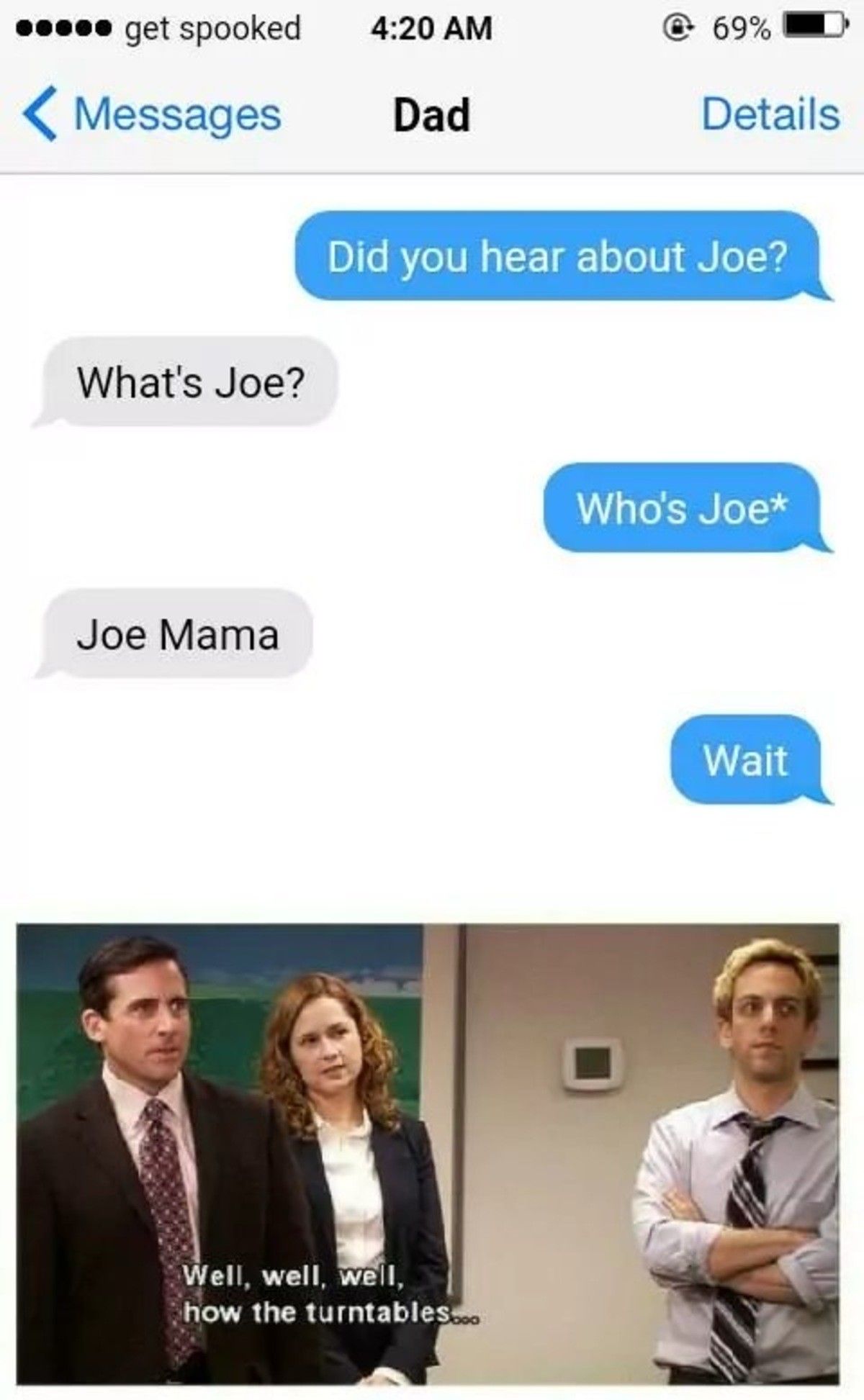 I still don't know who Joe is