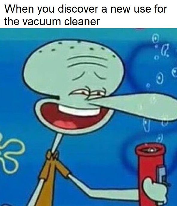 does it actually feel good with a vacuum cleaner?