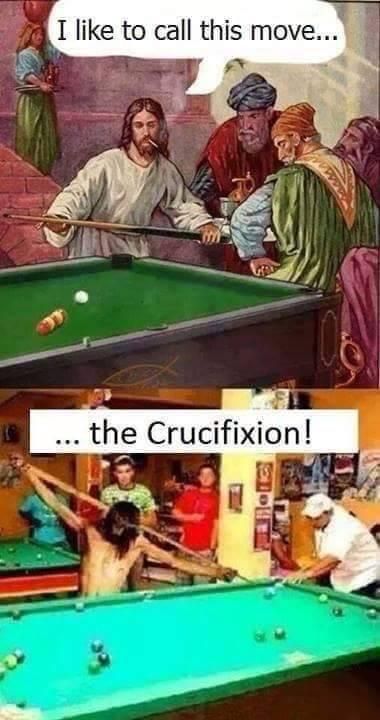 Not meaning to be blasphemous but this is very funny