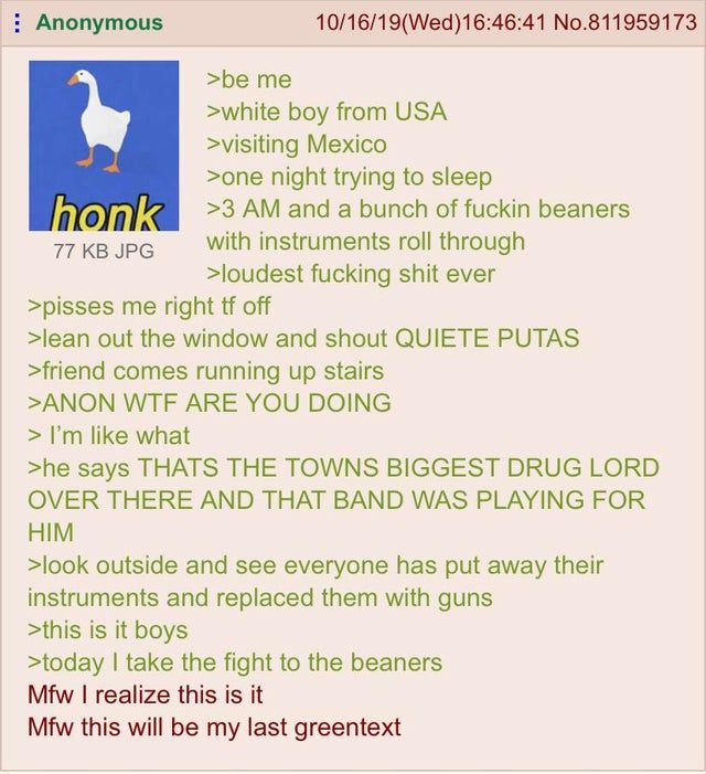 anons last green text