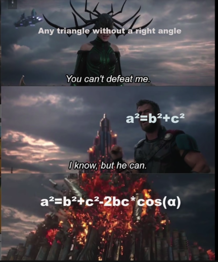 Ragnarok maths meme