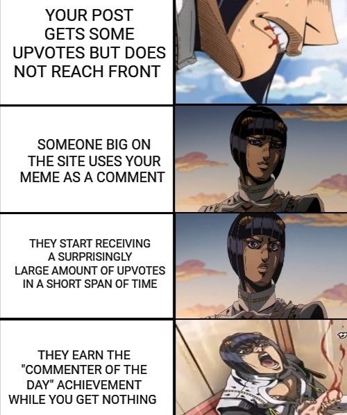 How it is on this beach of a site (to be fair I first stole the meme in question from elsewhere)