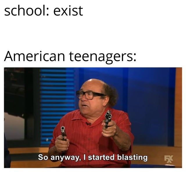 school shooter meme