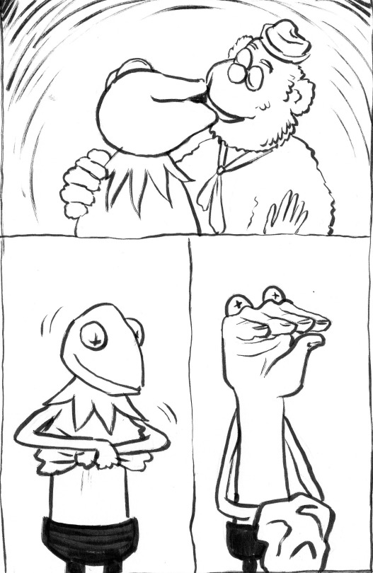 Fortuitously Fozzie is revealed to be a penis