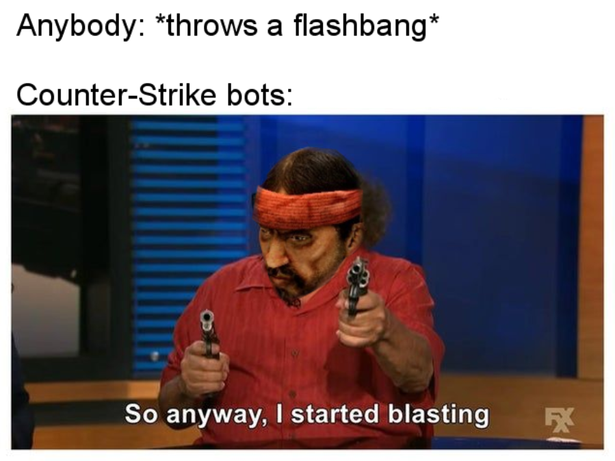 even if it's friendly