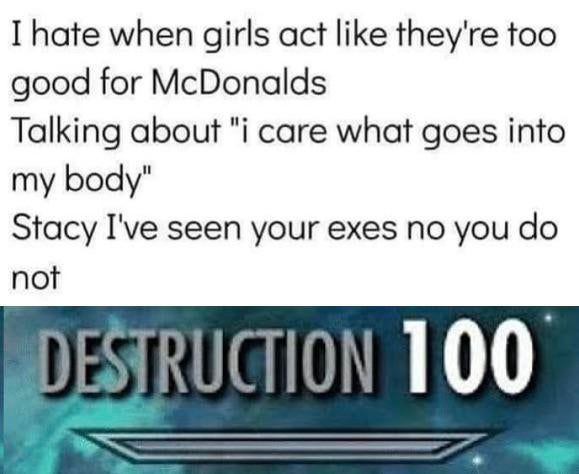 I care about what I put in other people's bodies