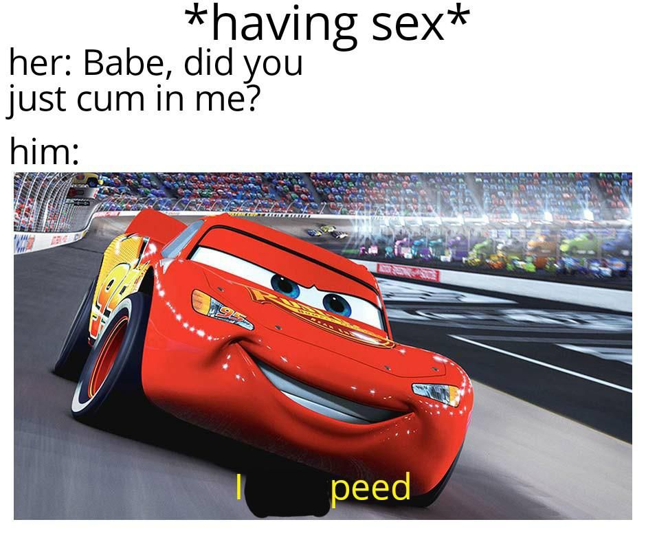 I emptied my balls in her
