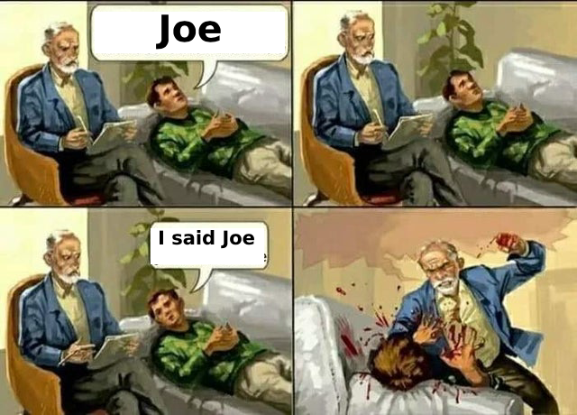 Joe's dead. We killed him and his mom