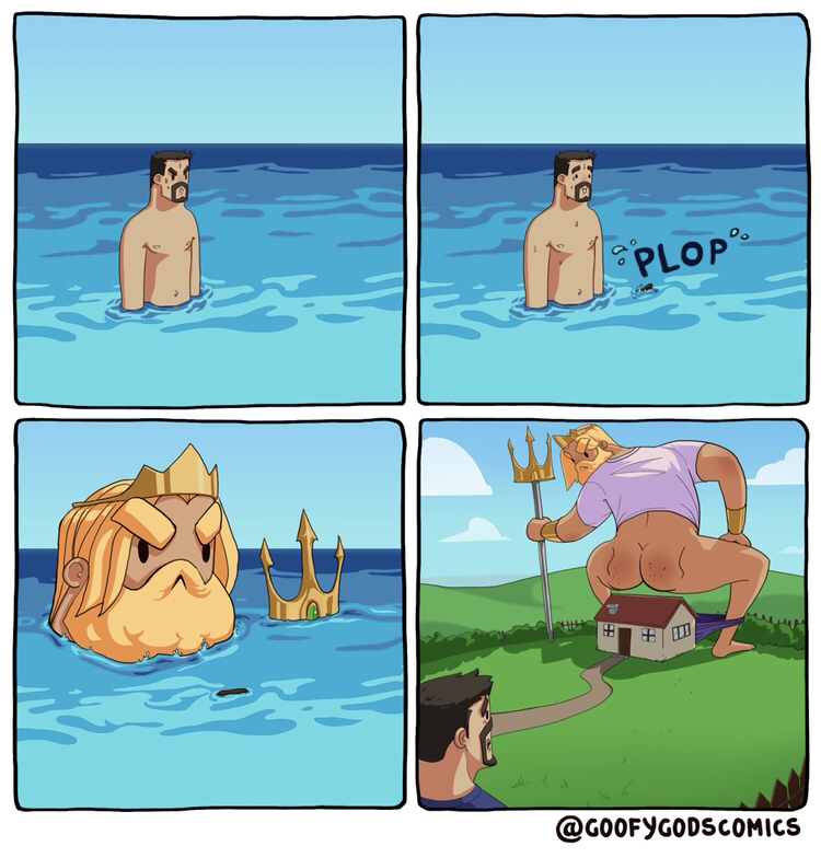Poseidon doesn’t give a sh*t