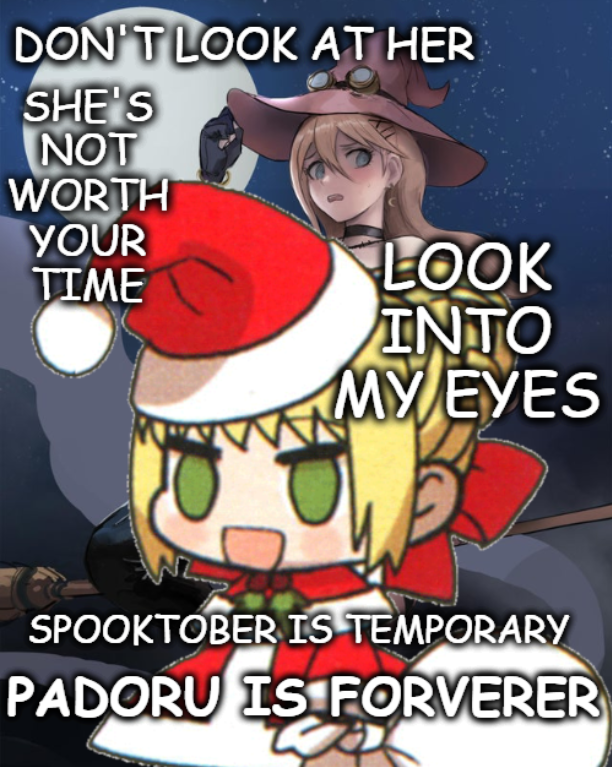 You must be good all year if you want gifts! Padoru is eternal!
