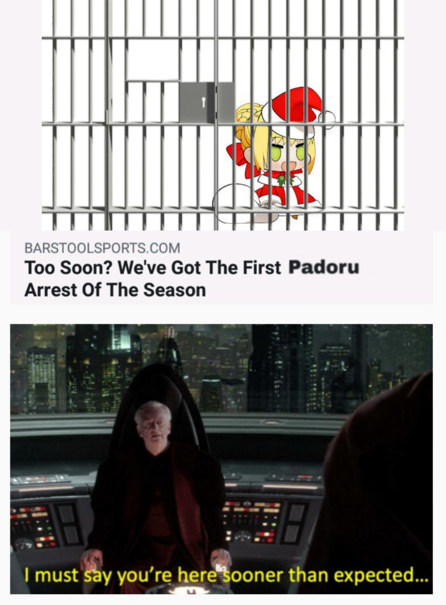 Too soon, bro. Too soon