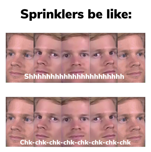sprinklers