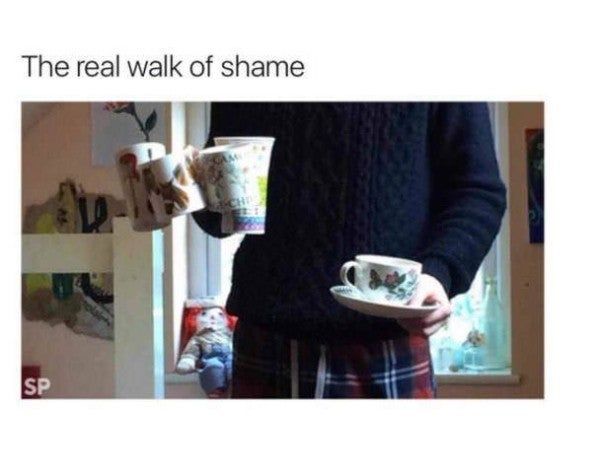 The struggle is real